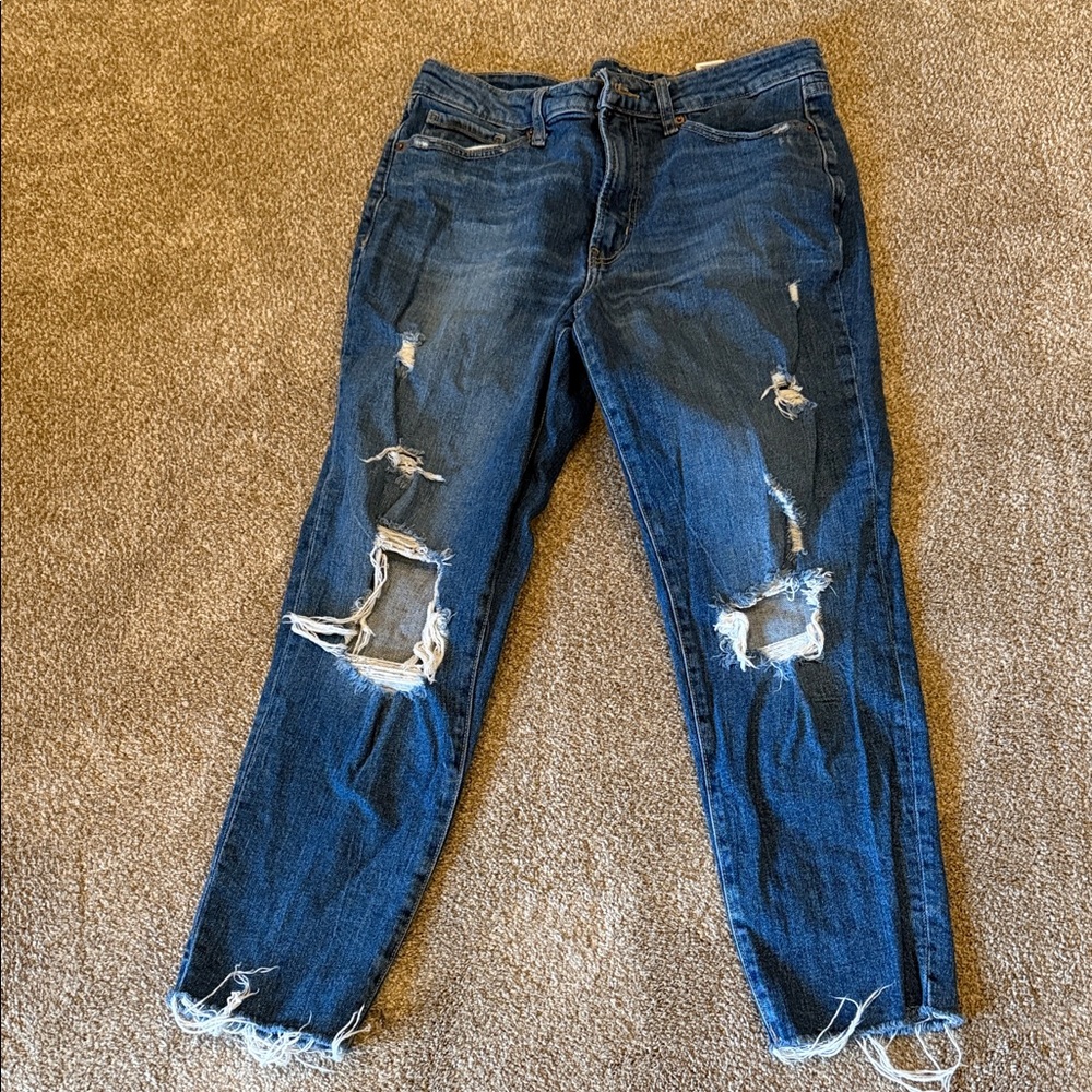 Old Navy O.G. Straight High-Rise with Secret-Smooth Pockets